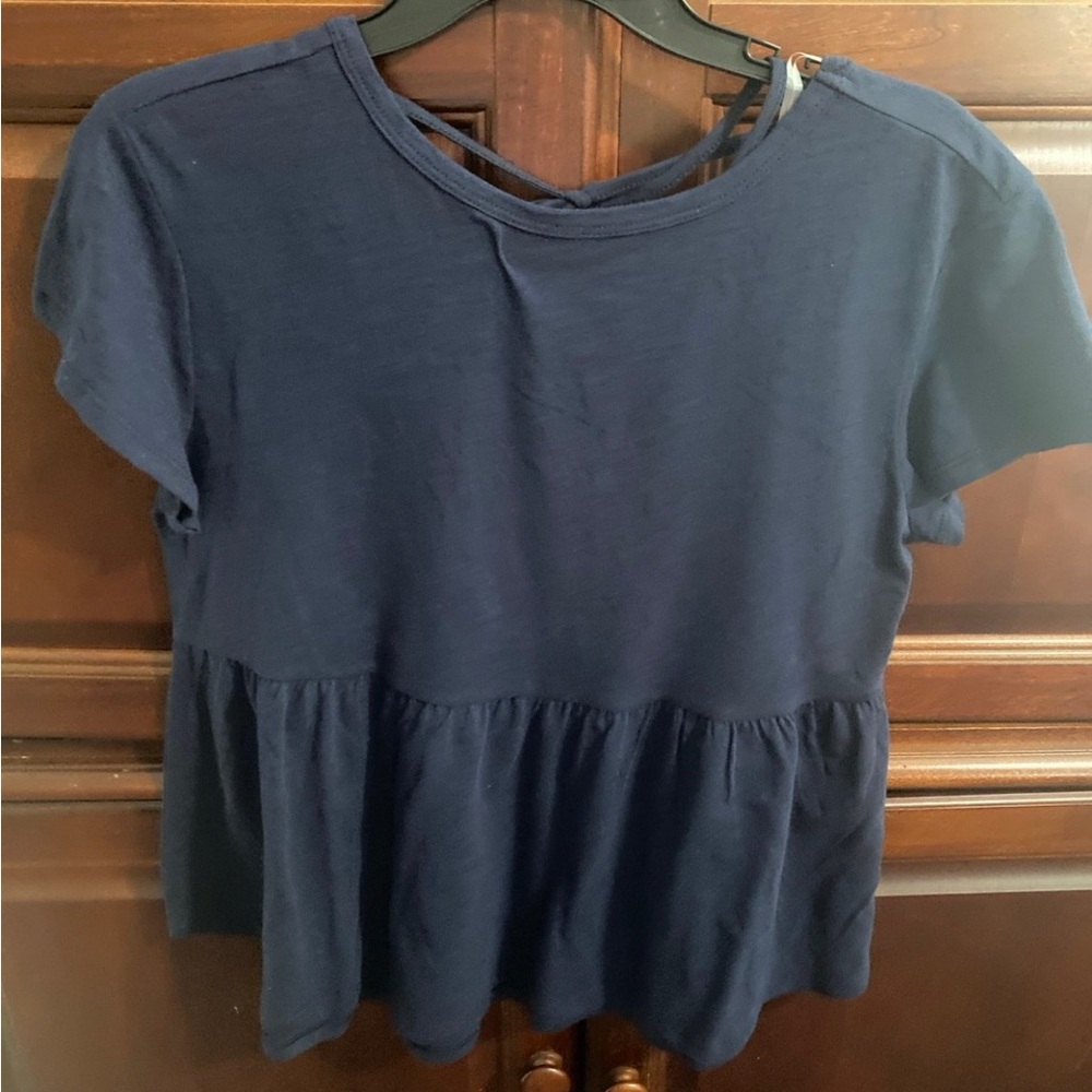 TT tie back peplum